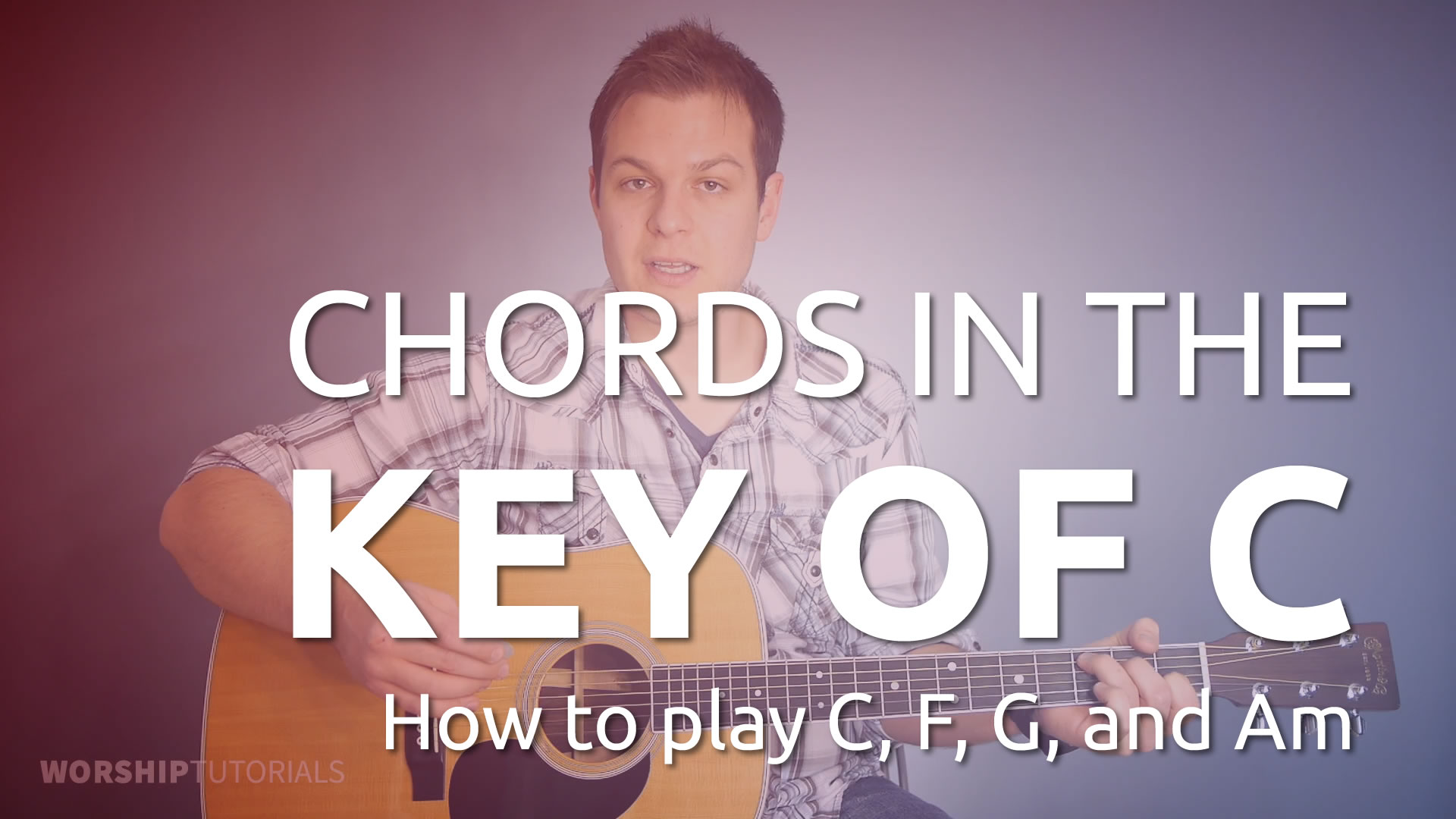 Key of C Chords Video Title