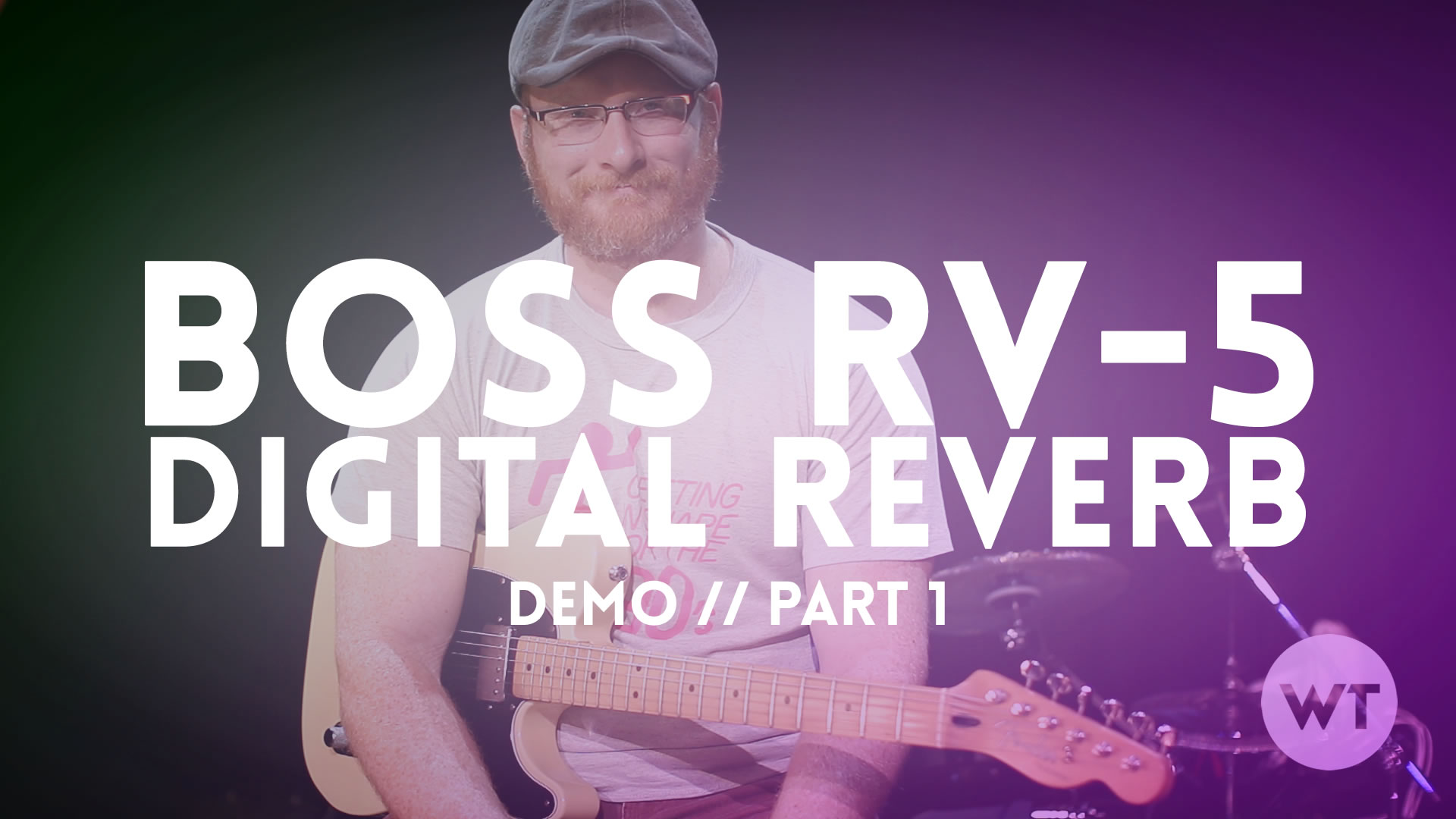 Boss RV-5 Digital Reverb Pedal Review, Part 1 - Worship Tutorials