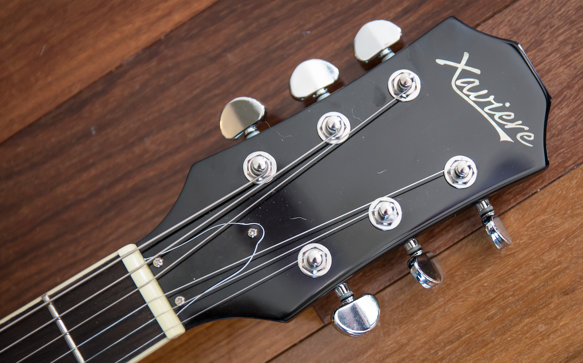 Xaviere XV570 Electric Guitar Review and Demo Worship Tutorials