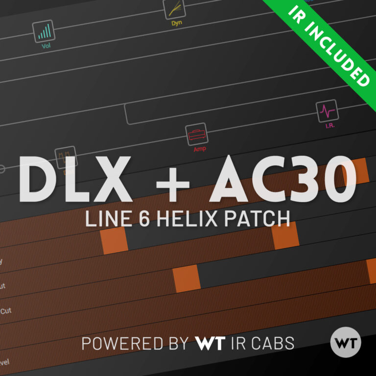 DLX AC30 WT Dual Amp Line 6 Helix Patch Worship Tutorials