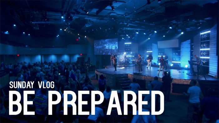 This week on the Vlog we talk about how to show up prepared - from a musical standpoint.