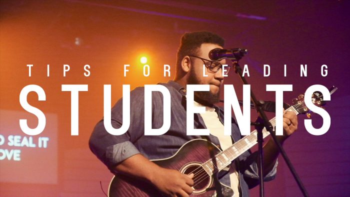 This week on the Vlog we talk about how to lead worship for students.