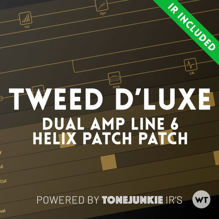 Helix Patch Tweed D'Luxe - Line 6 Helix Patch - Worship Tutorials