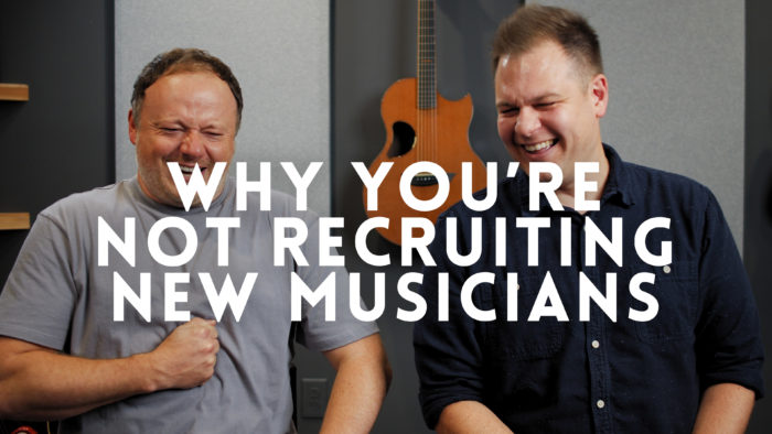 Building and leading teams is probably the most important roll you have as a worship leader. In this video, Fuller and Brian talk about what is holding many worship leaders and ministries back from recruiting new musicians.