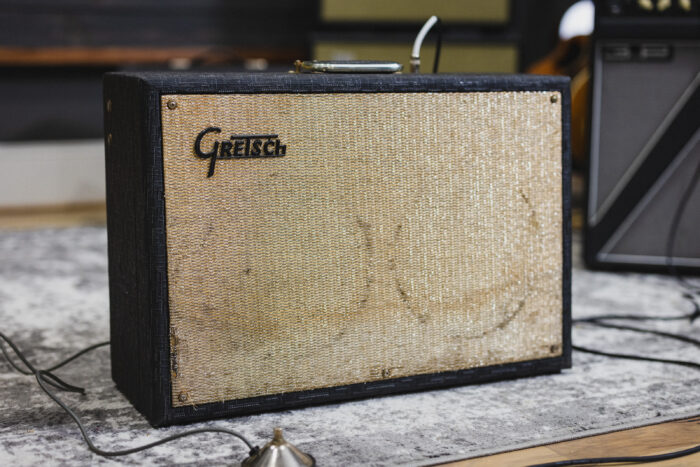 Vintage mid-60’s Gretsch 6161. This 2×10 combo has tons of character and vibe
 		
			
				This post is only available to members.