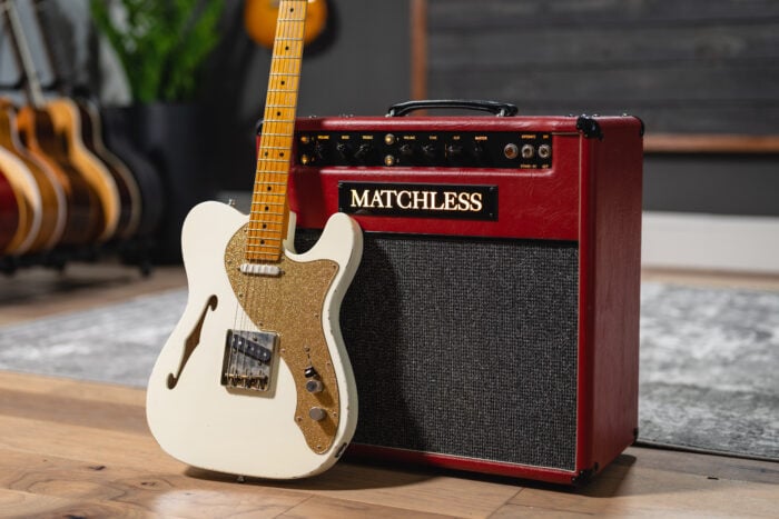 The C-30 from Matchless is an absolutely legendary amp. This was Matchless’s first amp design, featuring a 12ax7 (Top Boost inspired) channel and an EF86 (thicker with more gain). Our is from 1994 – often referred to as the ‘Sampson era’. One of the best sounding amplifiers we’ve ever heard.
 		
			
				This post is only available to members.